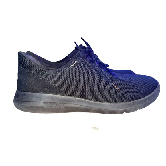 Kizik Madrid Eco Knit Sneakers Unisex Women 13.5 Men 12 Wide Black Shoes